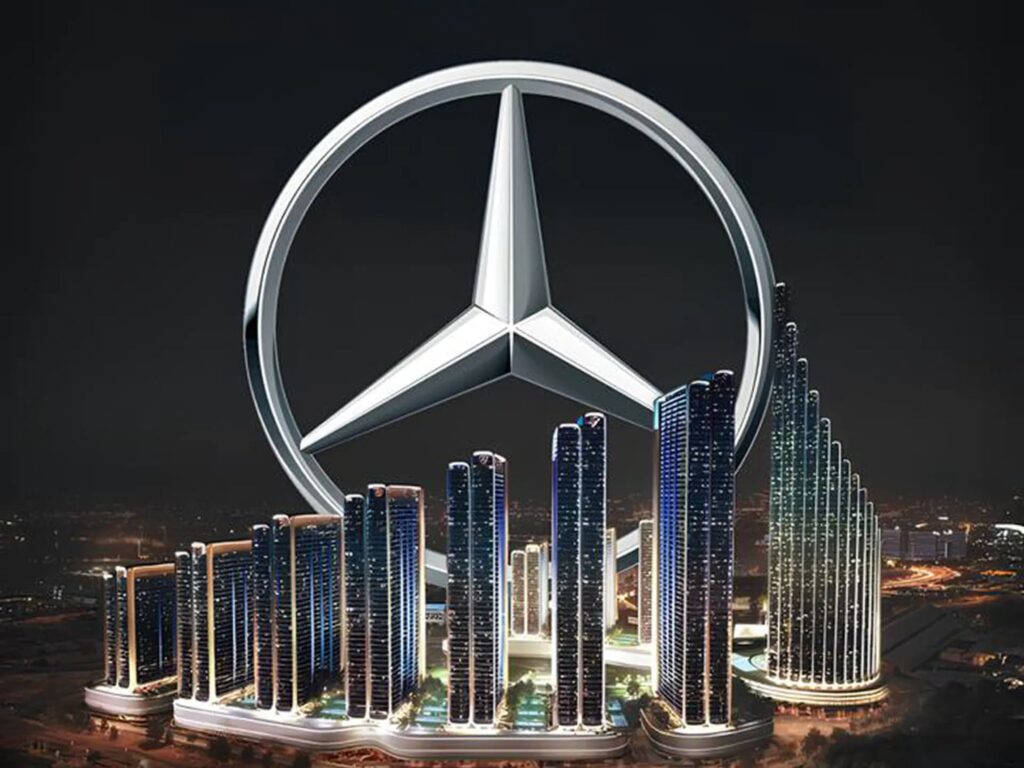 Mercedes Benz Places at Binghatti City in Meydan